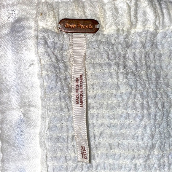 Free People Smocked and Gathered Top with Straps - Picture 8 of 11